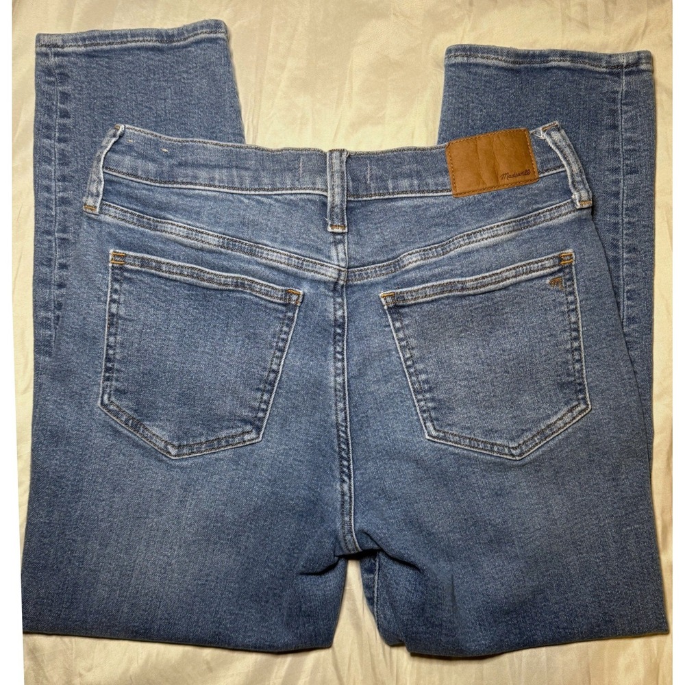 Madewell The Perfect Vintage Jean Women 27P Blue High Rise Tapered Denim Pants - Picture 2 of 5